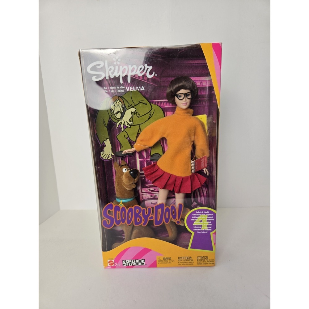 Mattel Barbie doll Scooby Doo Skipper as Velma B3282